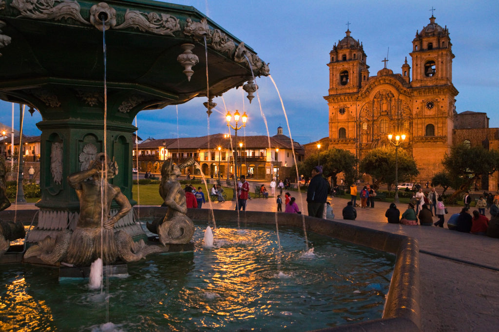 plaza de armas cusco